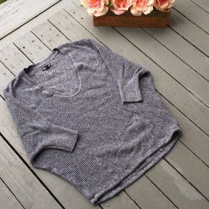 Gray Oversized Sweater